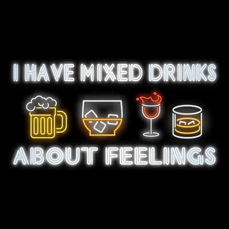 Mixed feelings and exquisite drinks