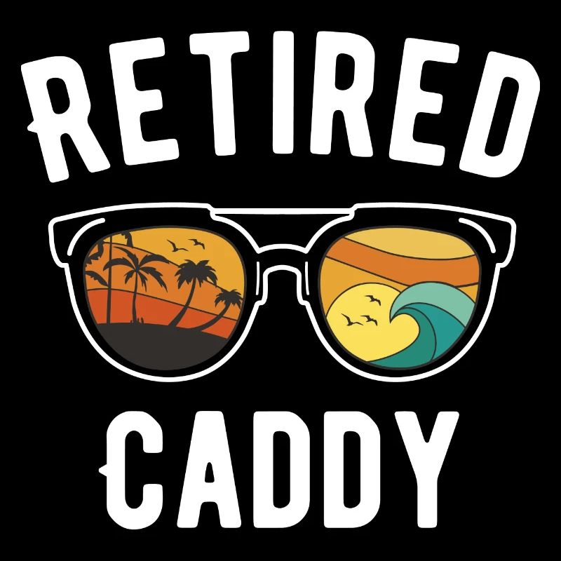 Retirement Beach Caddy Sunglasses Design