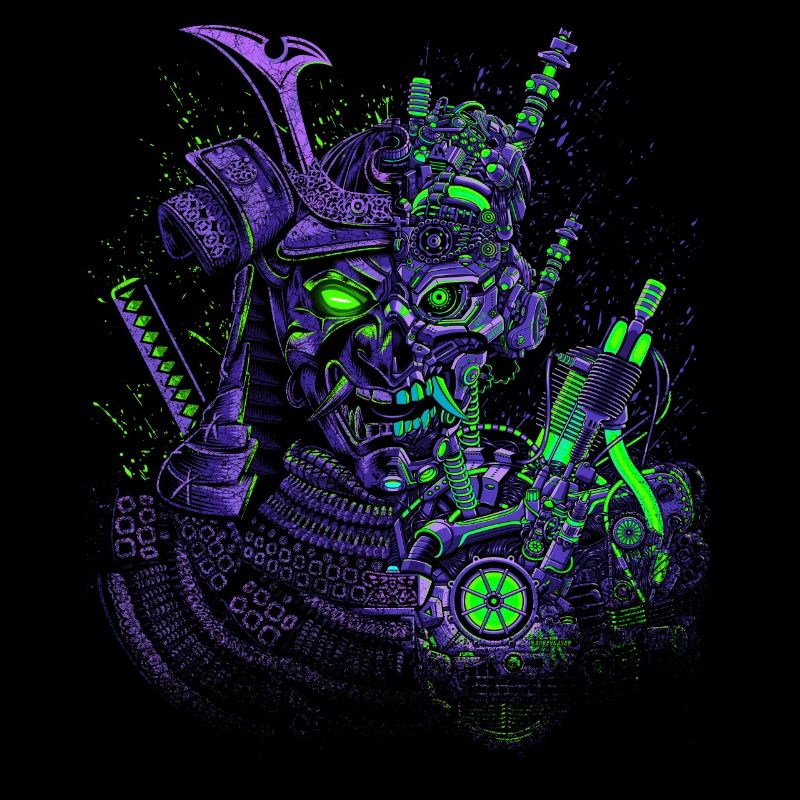 Roboter-Samurai