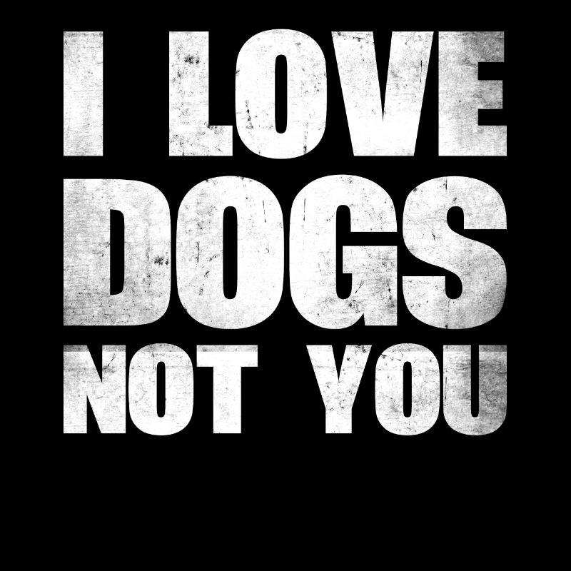 J’aime les chiens, pas vous concevez pour