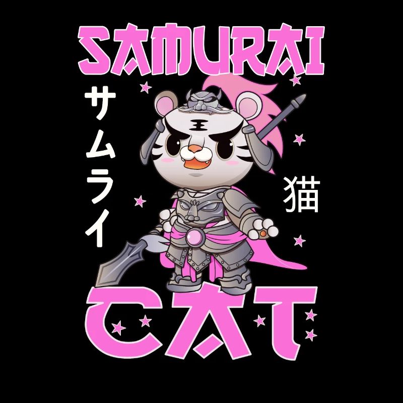 Samurai Cat japon chat anime