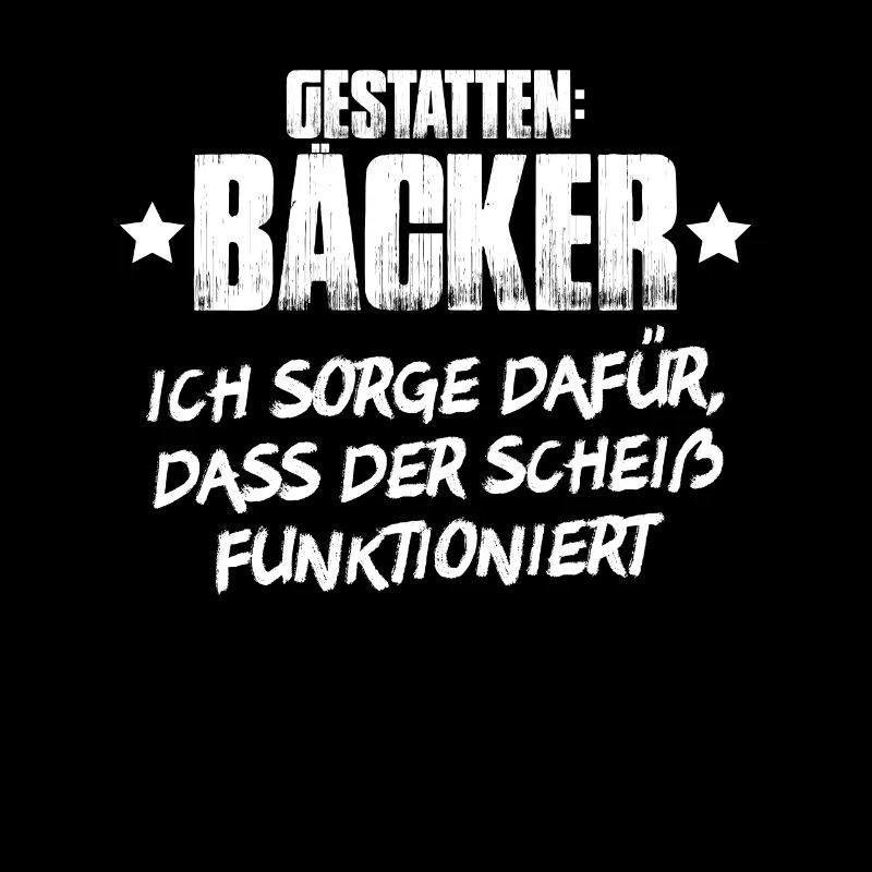 Bäcker Backen Bäckerin Bäckerei Baker Baking
