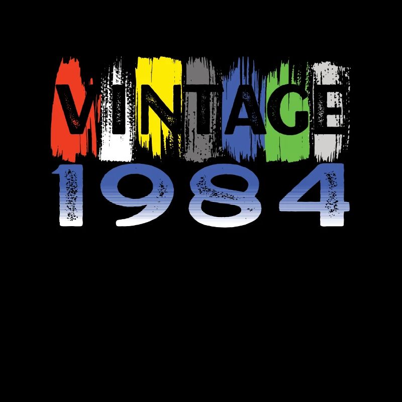 Vintage 1985 Retro Bitrthday Édition Limitée