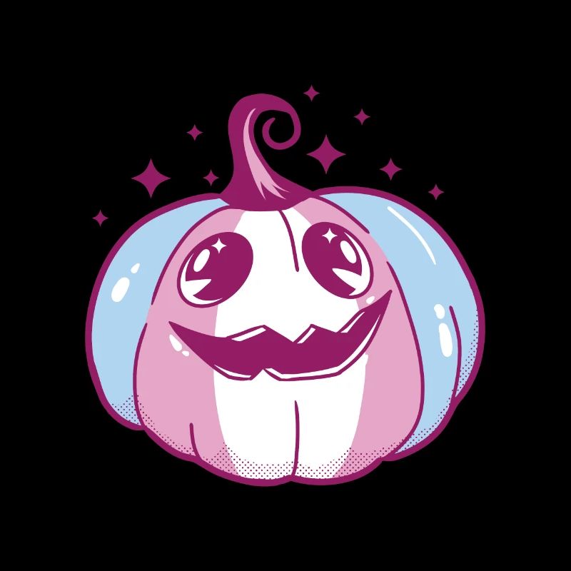 Transgender Pride Pumpkin LGBT Trans Flag