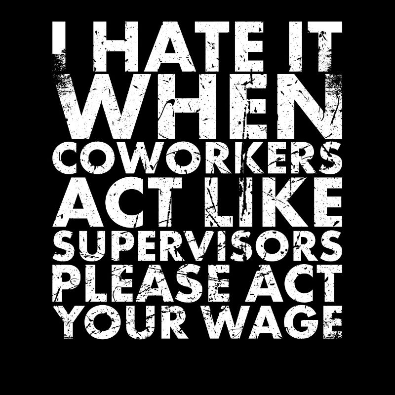 I hate it when colleagues feel like for Lineman