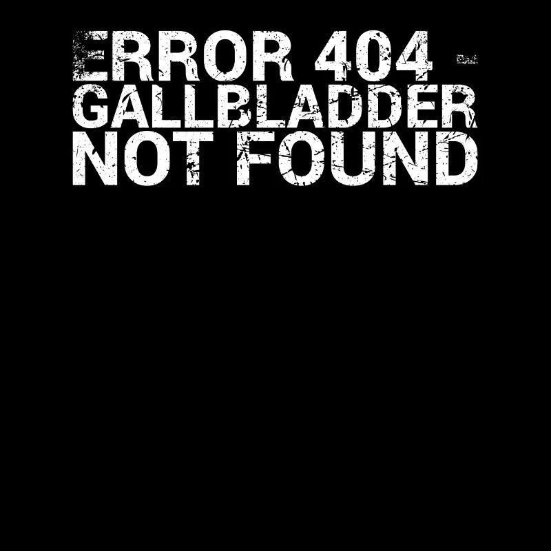 Error 404 Gallbladder not found