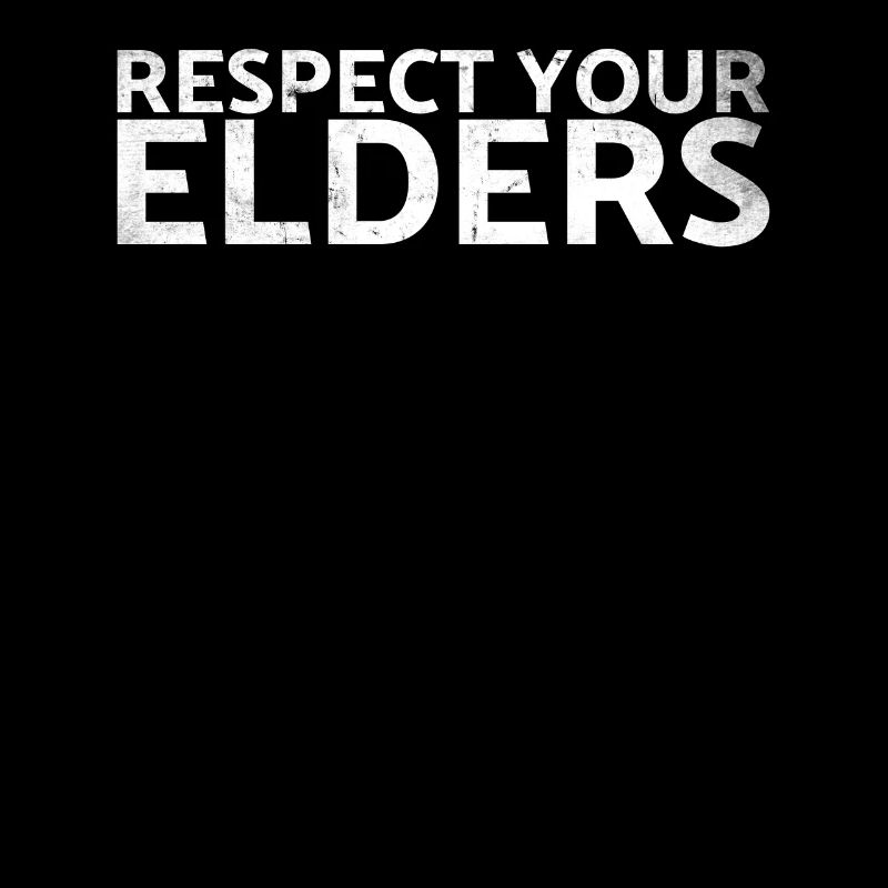 Respect Your Elders Design Für Oldtimer-fans