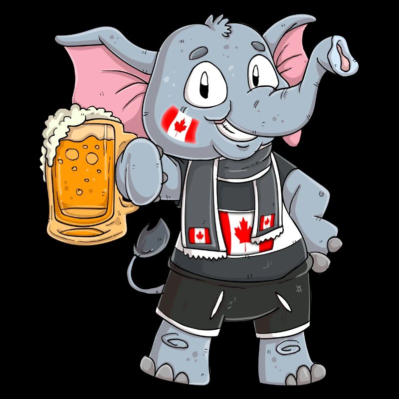 Kanada Fan Elefant