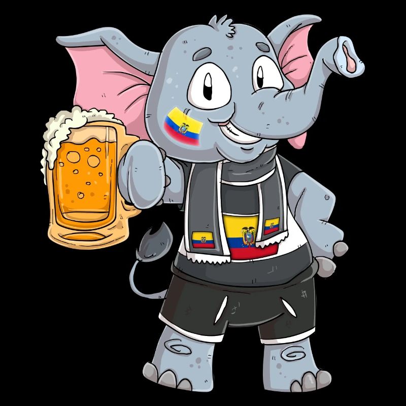 Ecuador Fan Elephant