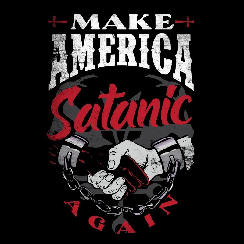 Satan Make America Satanic Again Occult