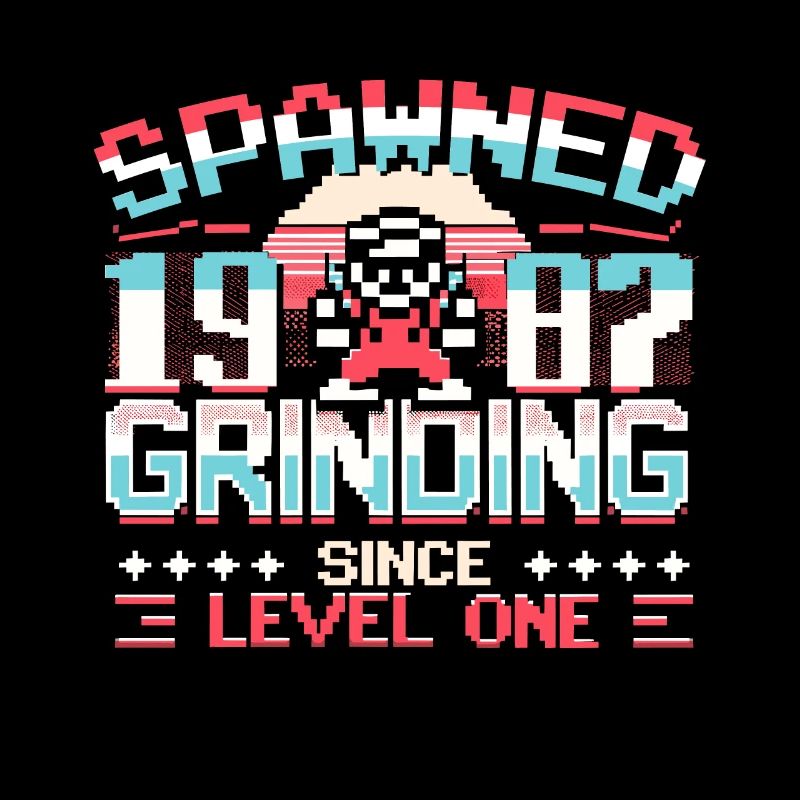 Spawned 1987 Grinding Since Level One Funny Gamer