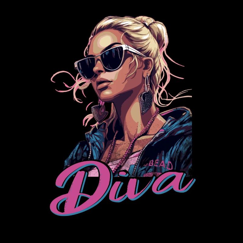 Strahlen Sie Strahlend Diva