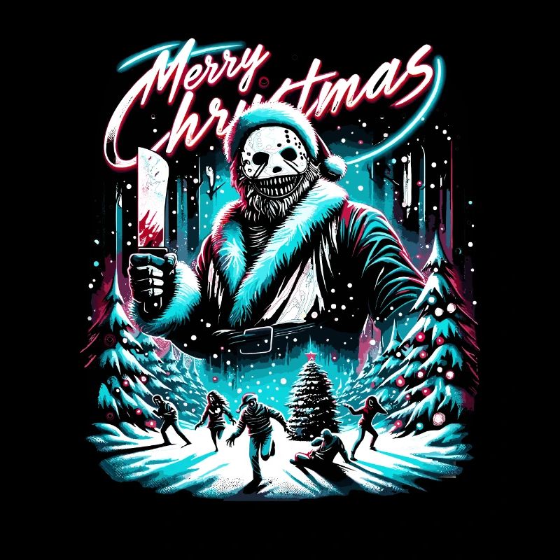 Joyeux Noël Festif Slasher Candy Cane Menace