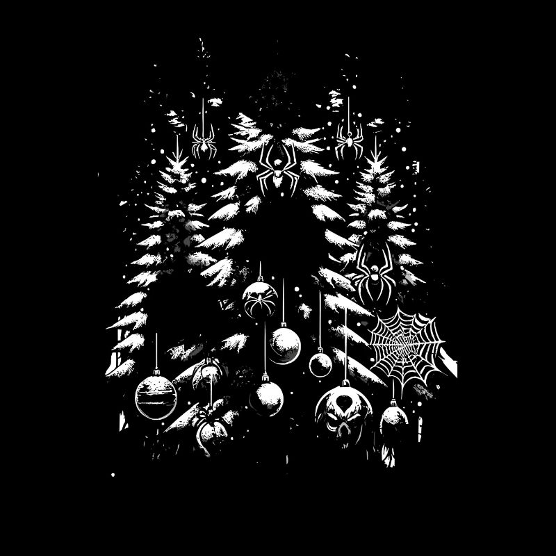 Frightful Festive Forest Christmas Gothic Winter