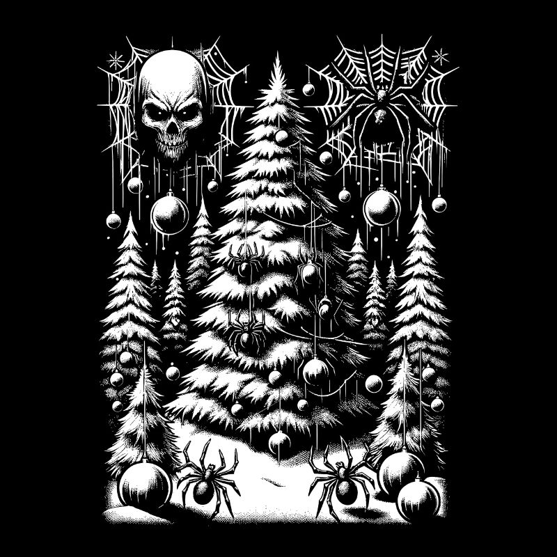 Frightful Festive Forest Gothic Winter