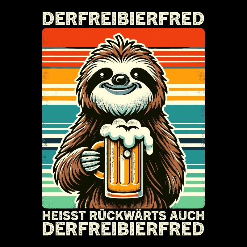 Der Freibier Fred heisst rückwärts Auch Der