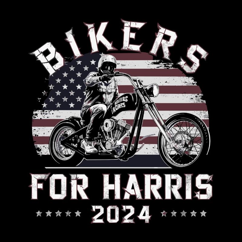 Motards pour Harris Kamala 2024