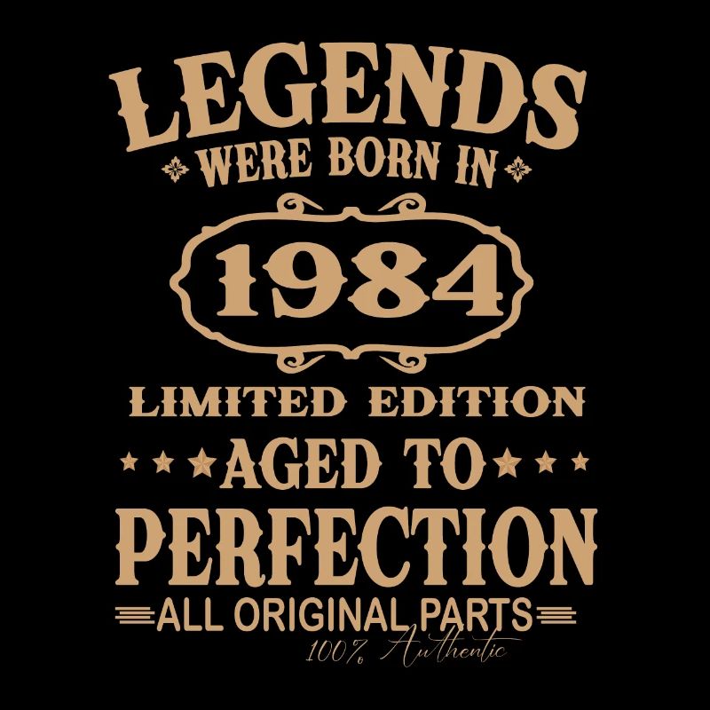 Legenden wurden 1984 geboren