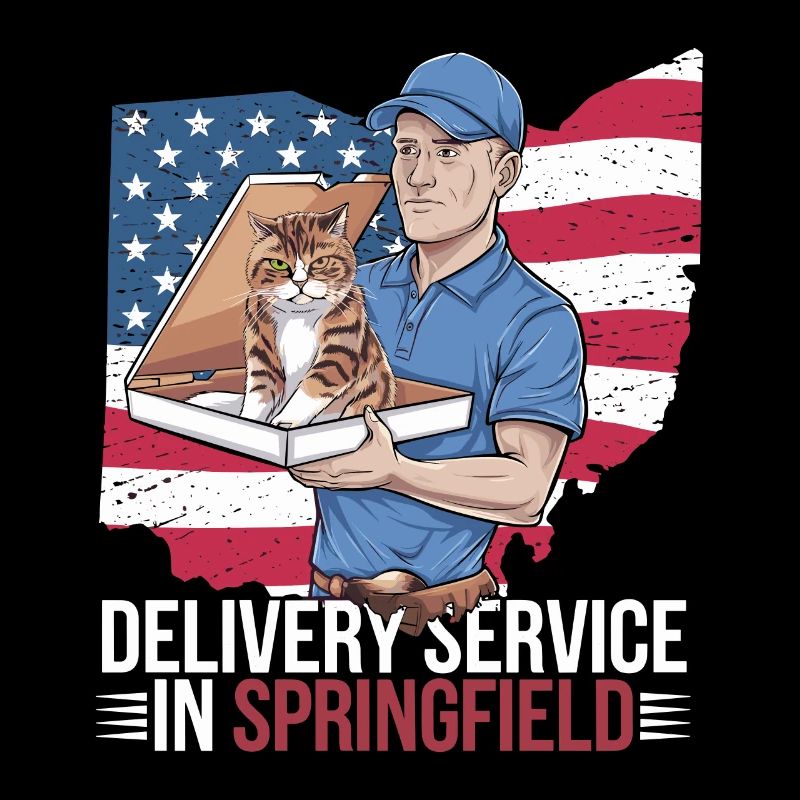 Delivery Service OH Debate  Harris Eating