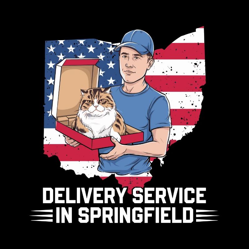 Delivery Service OH Debate  Harris Eating