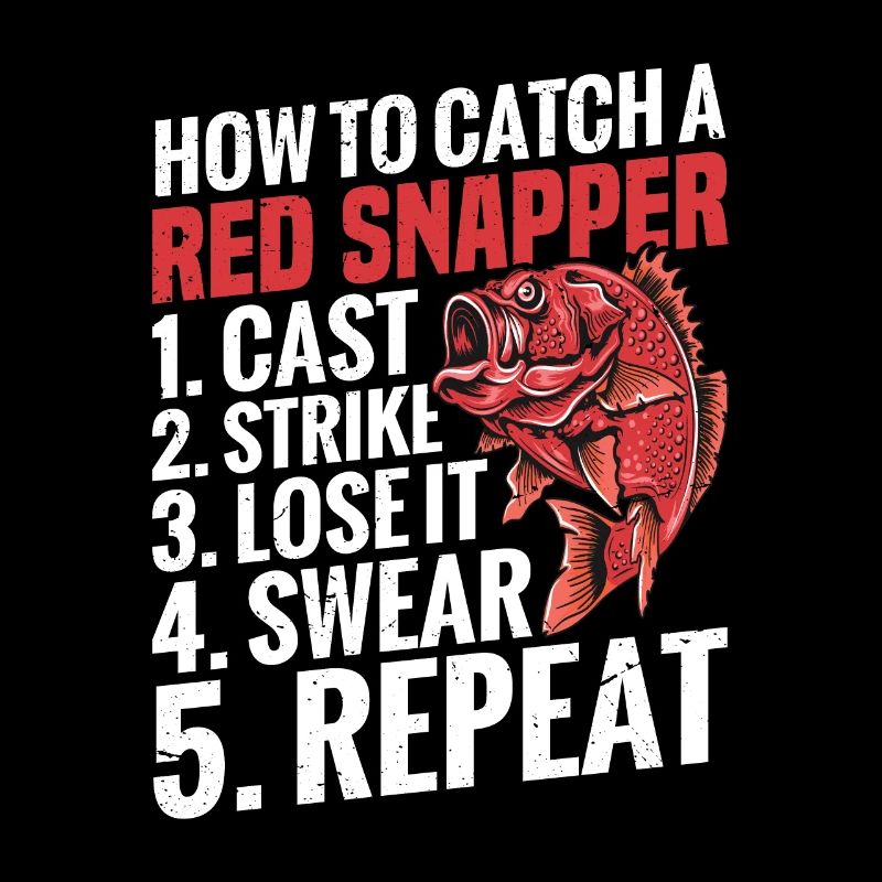 Angeln Wie Man Einen Red Snapper Fängt 1. Wurf, 2.