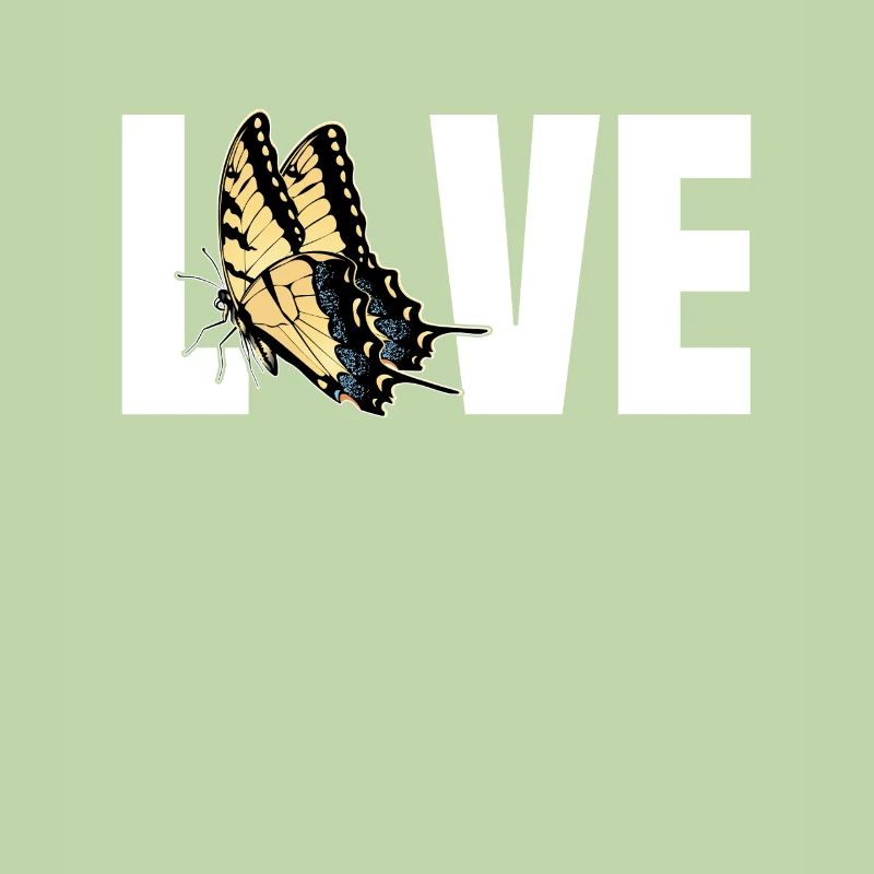 Tiger Swallowtails Sind Eine Mädchen Beste