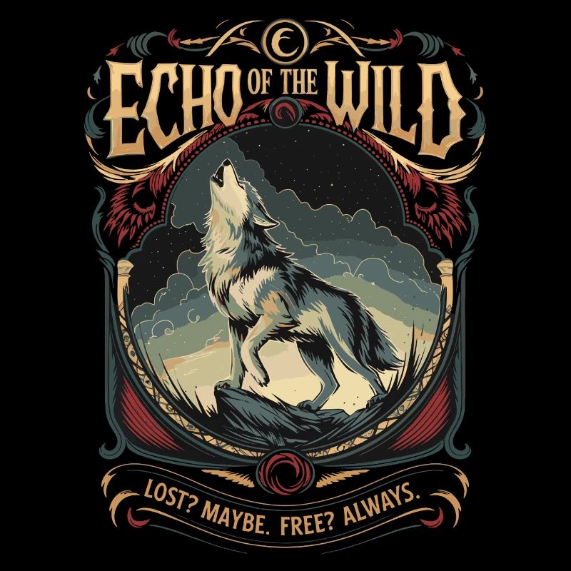 Echo der Wildnis | Heulender Wolf & Freiheit