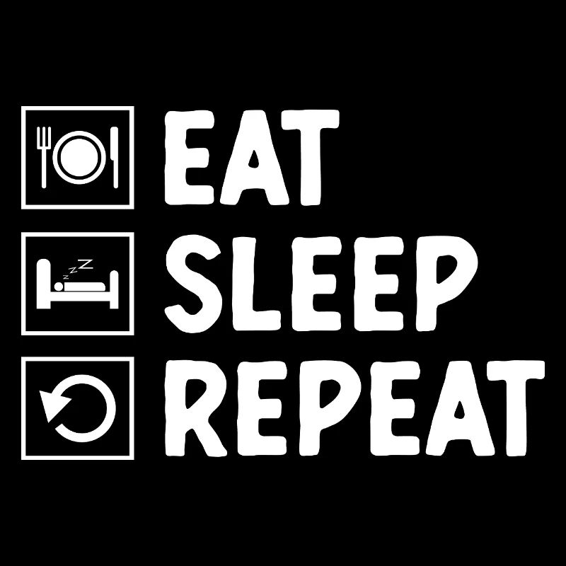 Manger dormir Répéter les dictons pour les introvertis