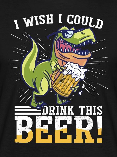 Beer T-Rex Funny Dinosaur