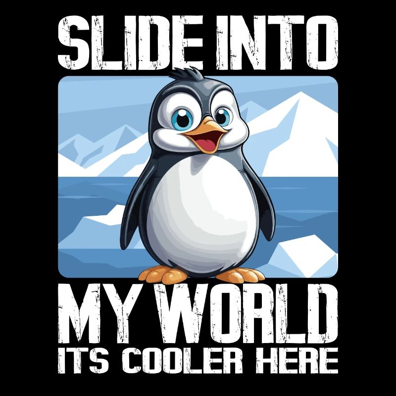 Penguin Penguins Funny Cool Saying