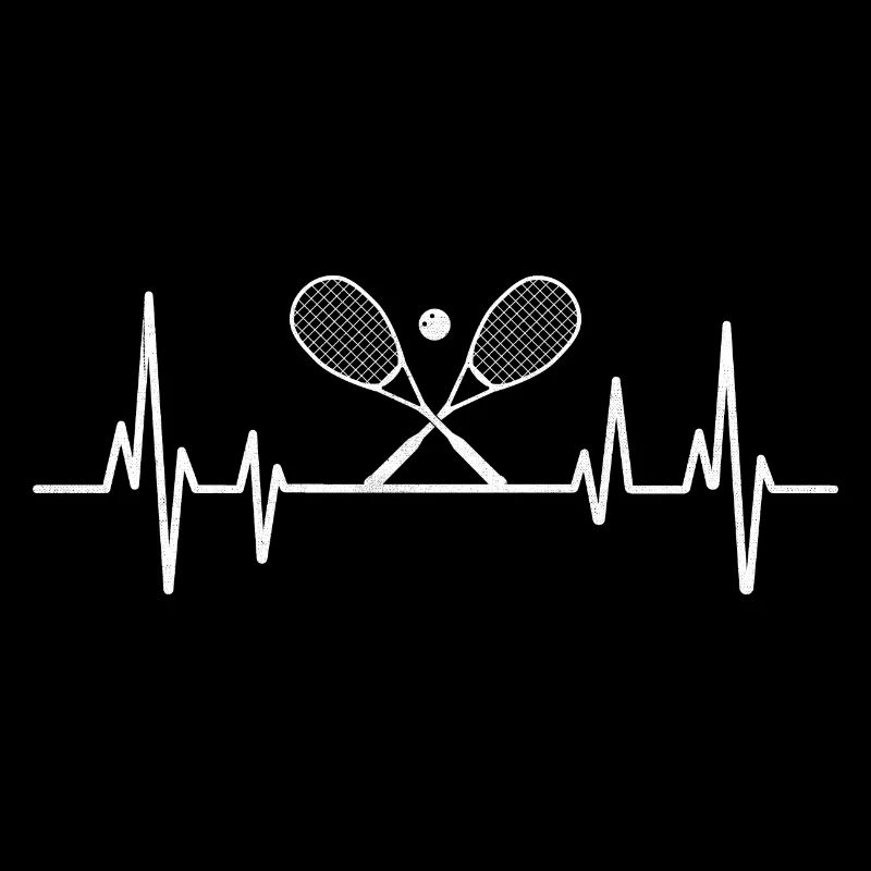 Squash Player Squash Heartbeat Player Raquetball S