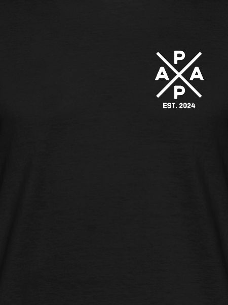 Papa Est. 2024 Papa 24 Logo Niveau jusqu’à Papa 2024