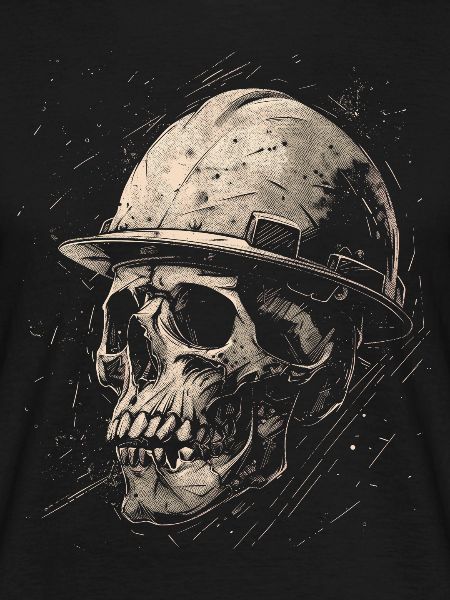 Skull Construction Worker