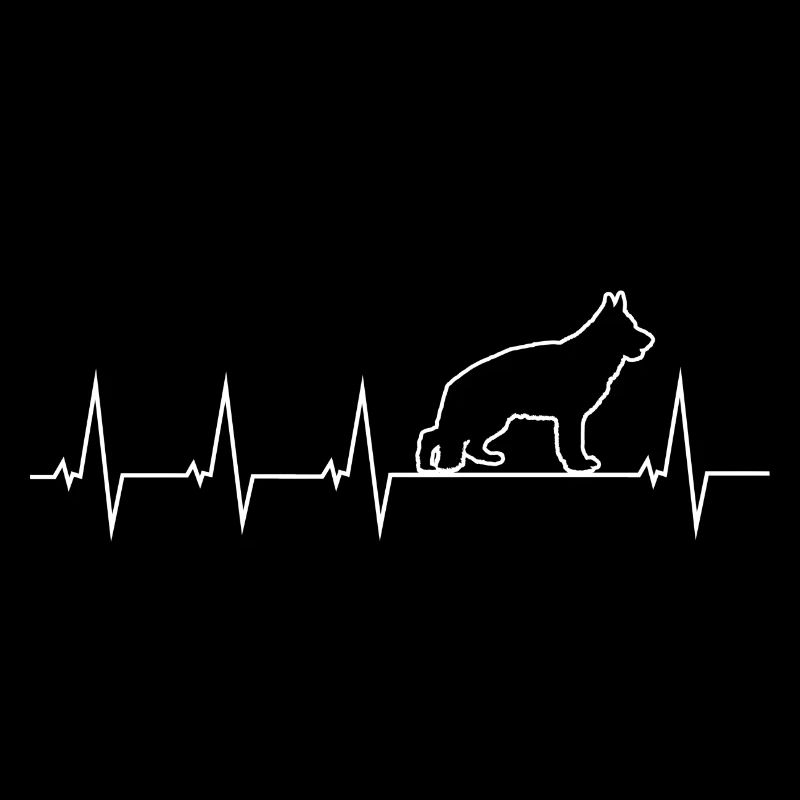 German Shepherd - heartbeat