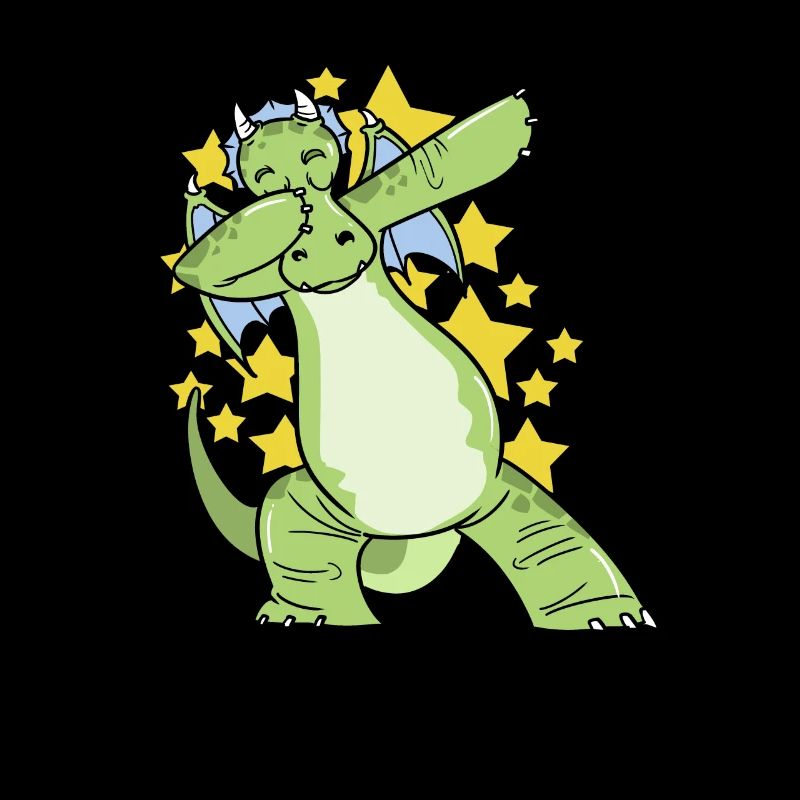 Dabbing Drache