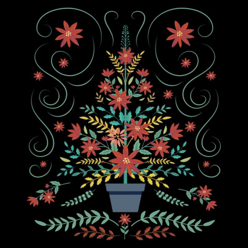 Folk Art Christmas Tree