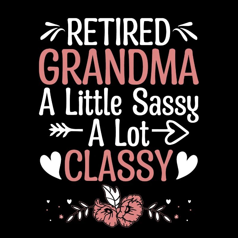 Grand-mère retraitée Pension de retraite Grand-mère Reti