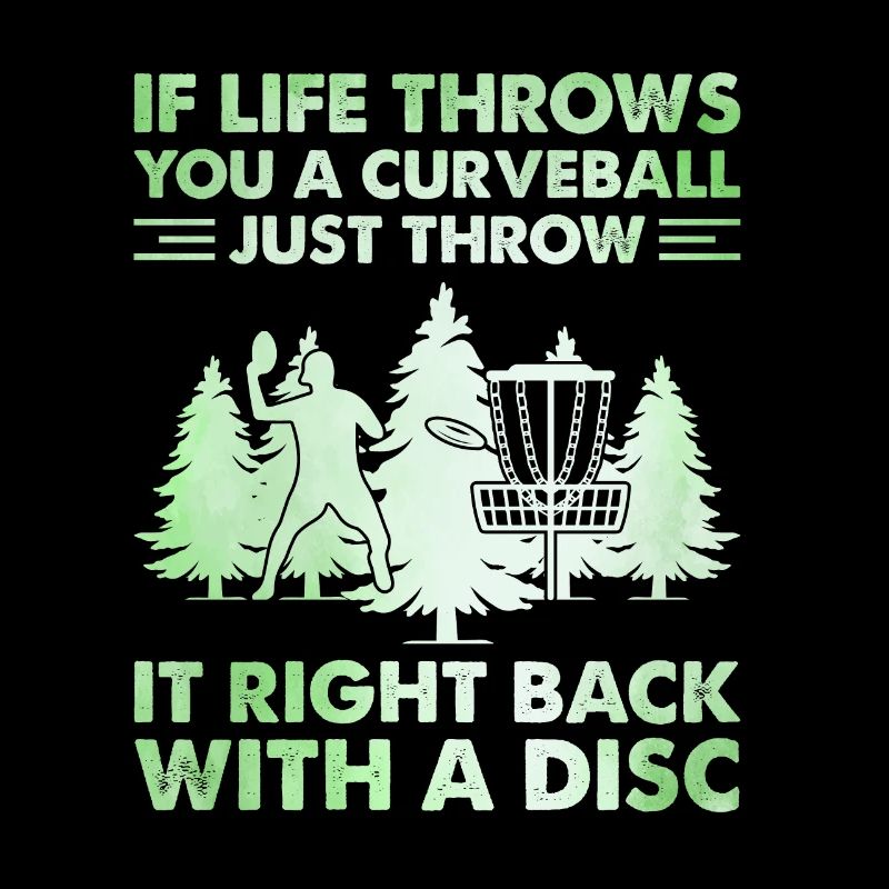 Disc Golf Player Disc Golfer Frisbee Player Par Pu