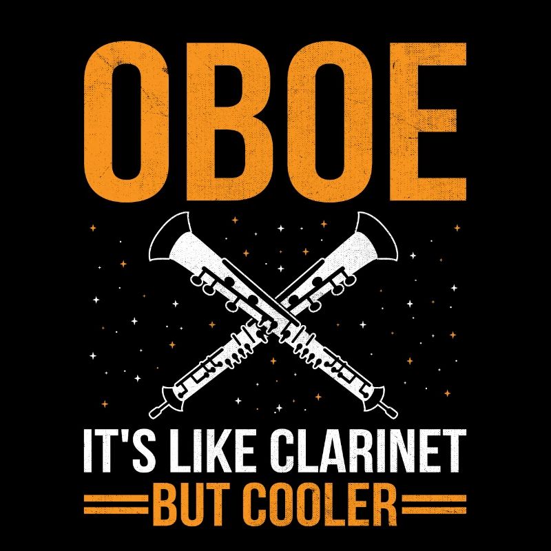 Oboe Player Oboe Basoonist Marching Band Instrumen