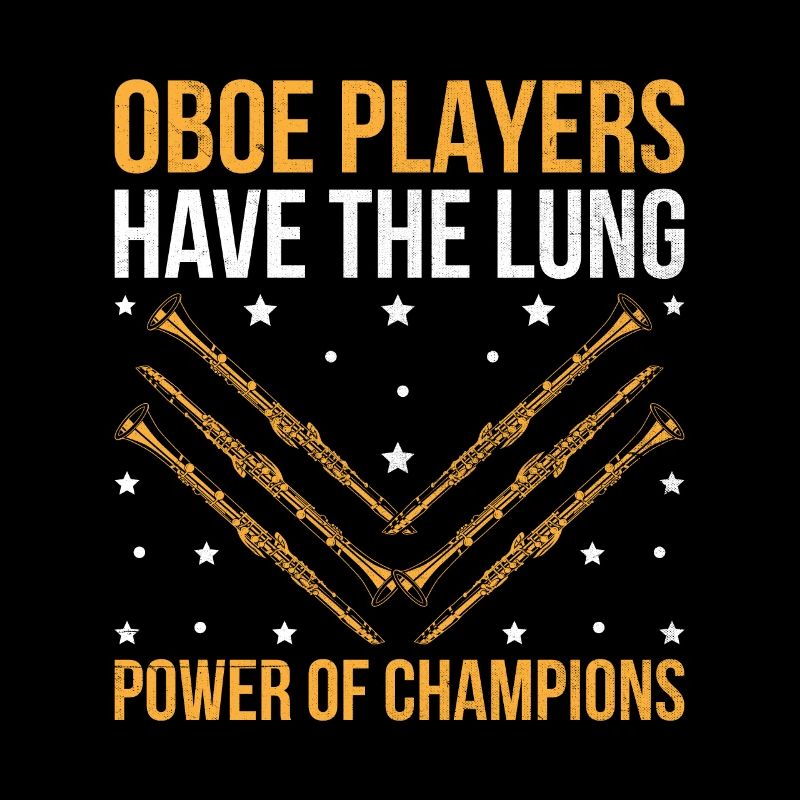 Oboe Player Oboe Basoonist Marching Band Instrumen