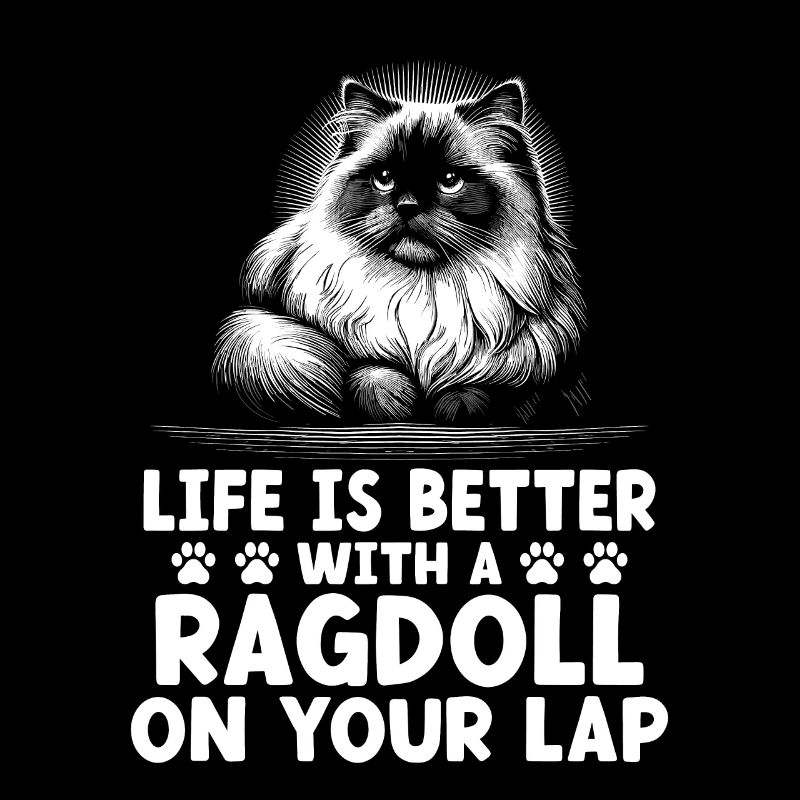 Life Is Better With A Ragdoll On Your Lap Ragdolls
