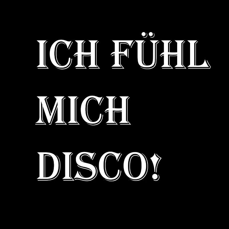 Je me sens comme une discothèque!