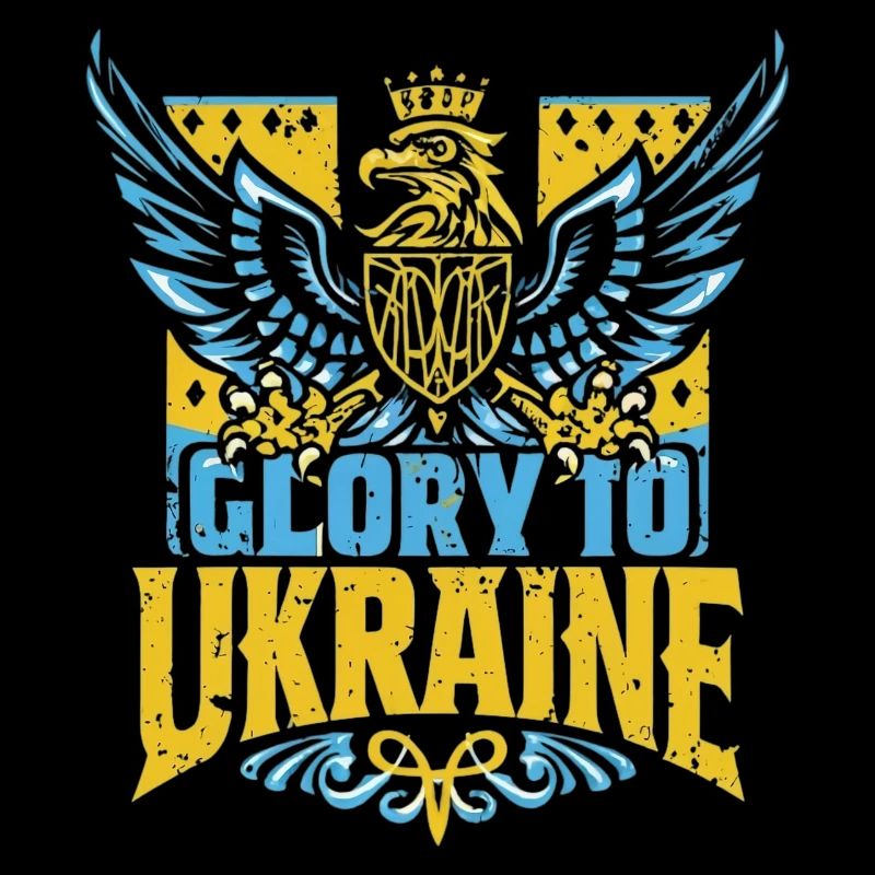 Ukraine Eagle: Glory to Ukraine