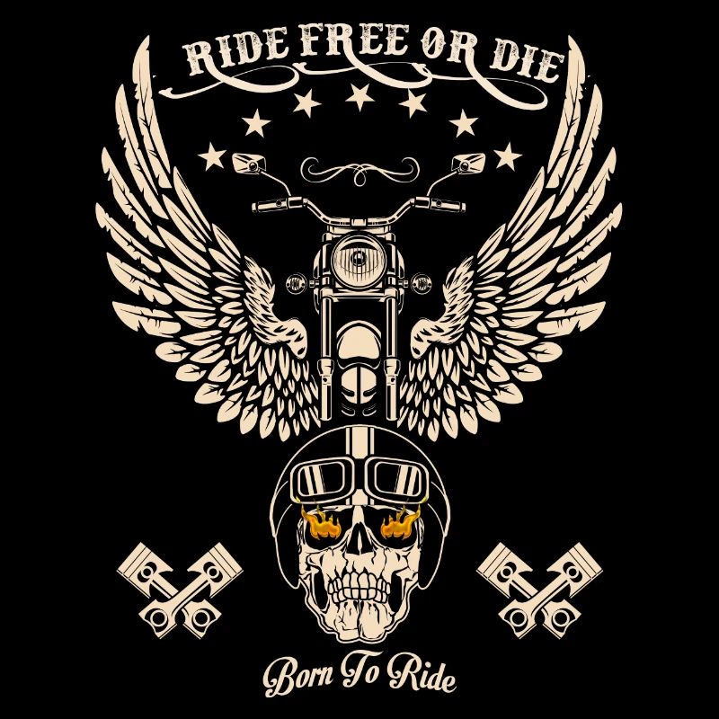 Biker Idee Geschenk Zitat Motorrad-Fan