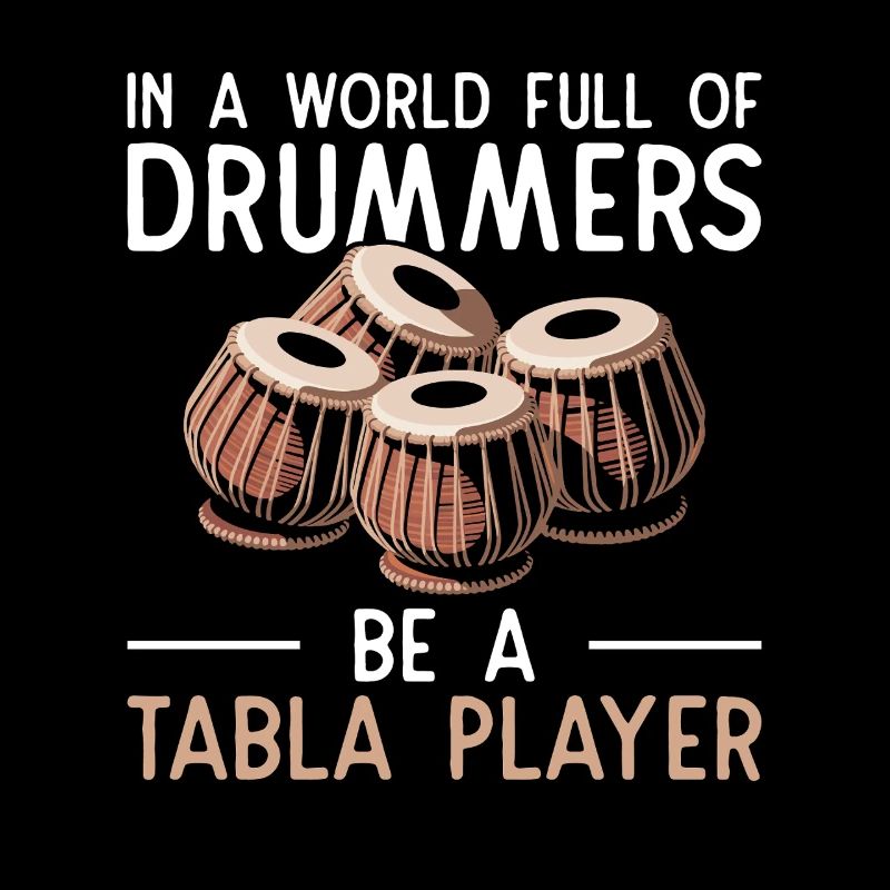 Dans un monde rempli de batteurs, son tabla