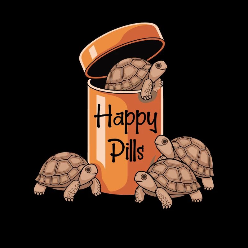 Shell-covered lucky pills!, Sulcata turtle