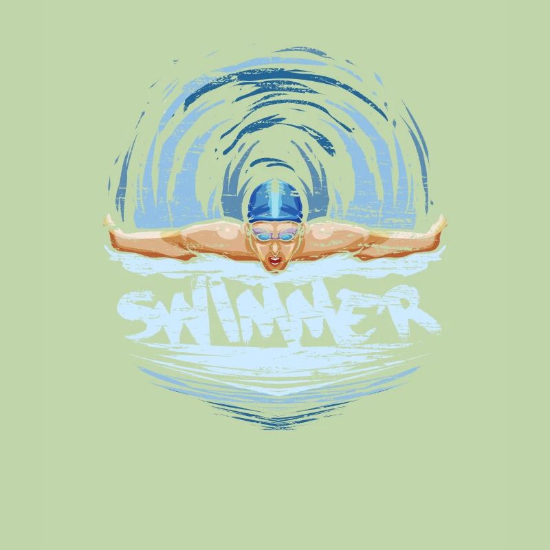 Schwimmer Schwimmen