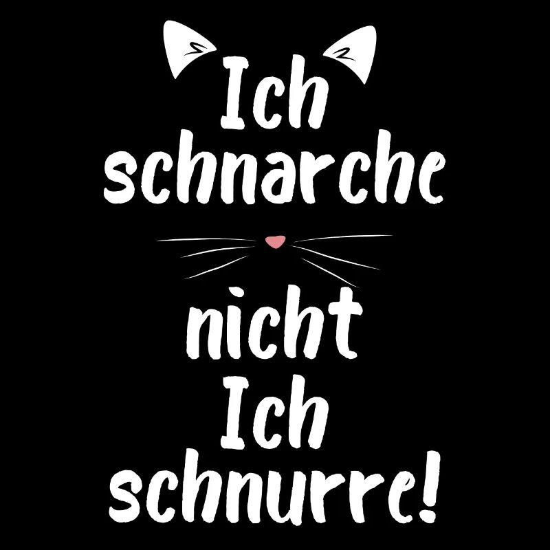 Ich schnarche nicht ich schnurre. Katzen
