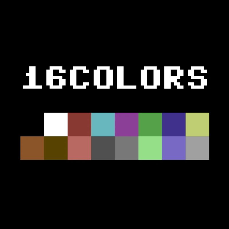 16 Colors C64 Farb-Palette