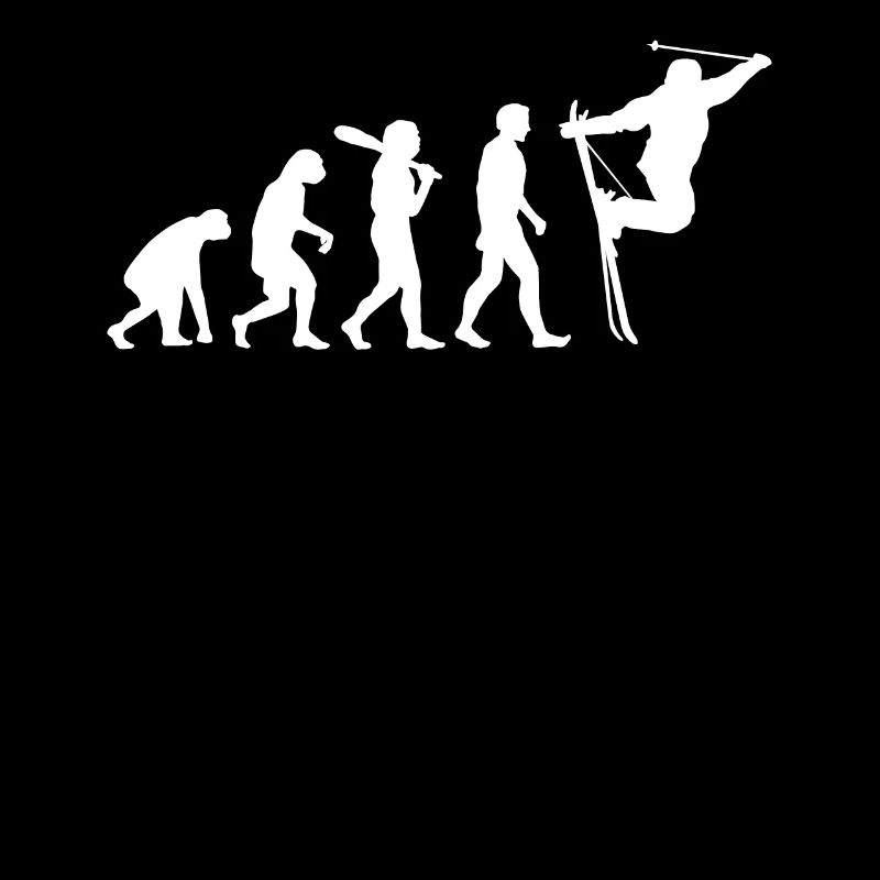 Skier Evolution Mountains Ski Sports Skier Skiing